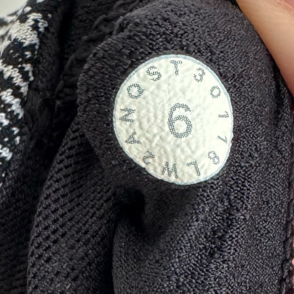 Lululemon Free To Be Serene Bra Power Luxtreme Denim Twill Black White Size 6 - Picture 9 of 9